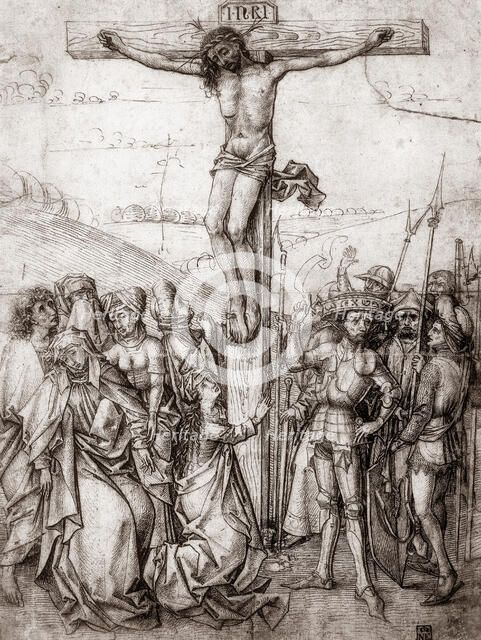 'Christ on the Cross', c1480. Artist: Unknown