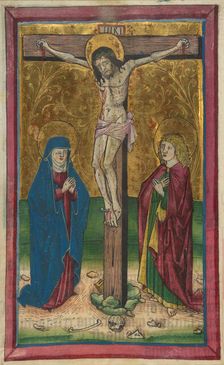 Christ on the Cross, ca. 1485., ca. 1485. Creator: Anon
