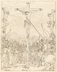 Christ on the Cross. Creator: Jacques Callot