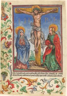 Christ on the Cross, early 16th century. Creator: Hans Burgkmair, the Elder