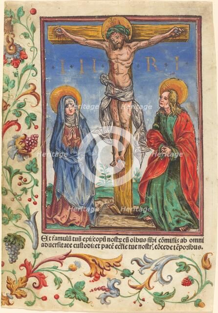 Christ on the Cross, early 16th century. Creator: Hans Burgkmair, the Elder.