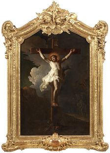 Christ on the cross, late 17th-early 18th century. Creator: Jean Ranc