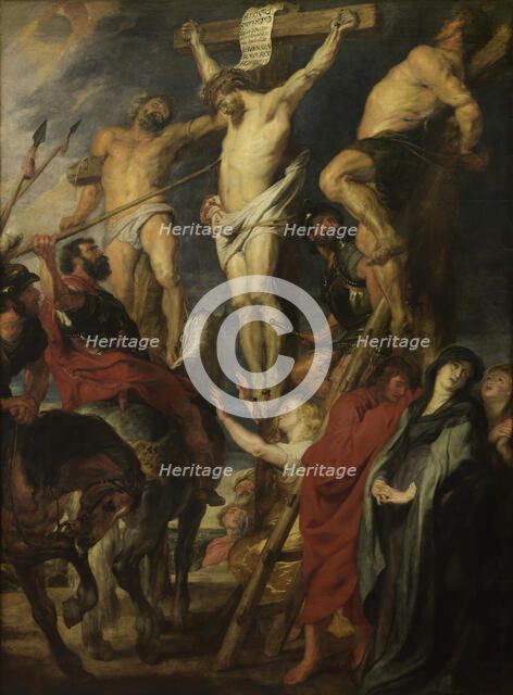 Christ on the Cross, 'Le coup de lance', 1620. Creator: Anthony van Dyck.