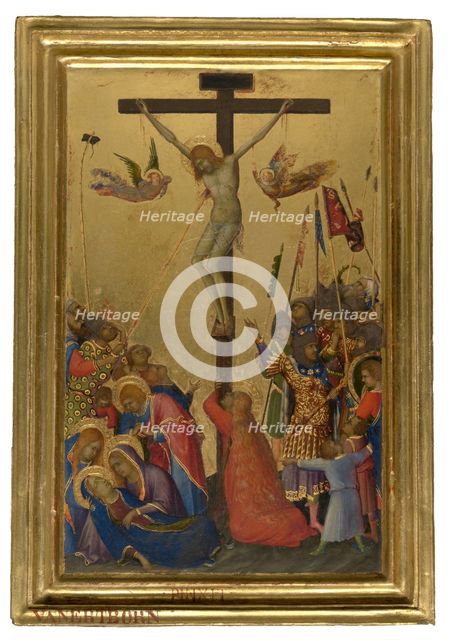 Christ on the Cross, 'Le coup de lance', 1320-1330. Creator: Simone Martini.