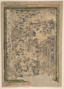 Christ on the Cross (Schr. 2789a), 15th century., 15th century. Creator: Anon