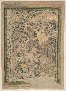 Christ on the Cross (Schr. 2789a), 15th century., 15th century. Creator: Anon