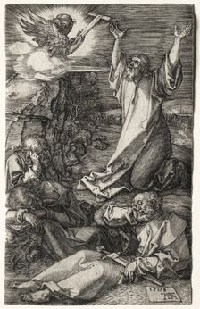Christ on the Mount of Olives, 1508. Creator: Albrecht Dürer (German, 1471-1528)