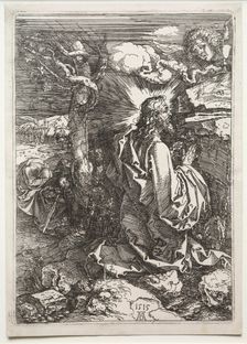 Christ on the Mount of Olives, 1515. Creator: Albrecht Dürer (German, 1471-1528)
