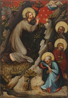 Christ on the Mount of Olives, ca 1380