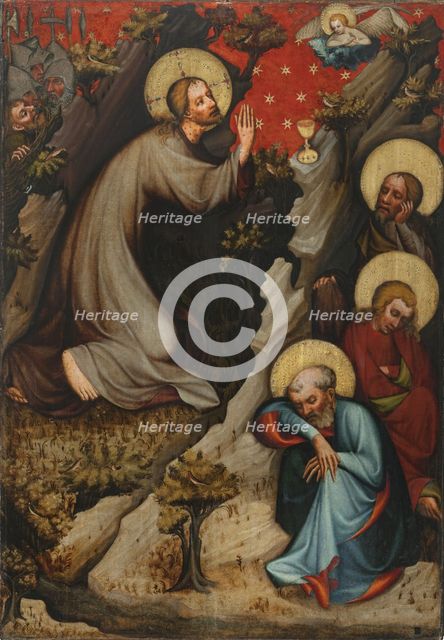 Christ on the Mount of Olives, ca 1380.