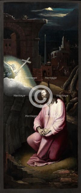 Christ on the Mount of Olives. Creator: Campi, Antonio (around 1522-1587).