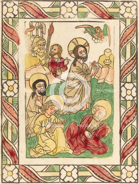 Christ on the Mount of Olives, c. 1450/1460. Creator: Unknown.
