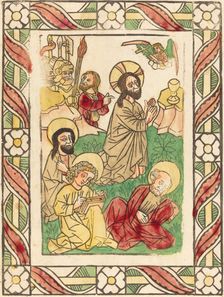 Christ on the Mount of Olives, c. 1450/1460. Creator: Unknown