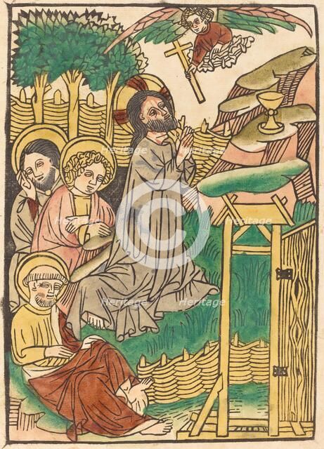 Christ on the Mount of Olives, c. 1450/1460. Creator: Unknown.