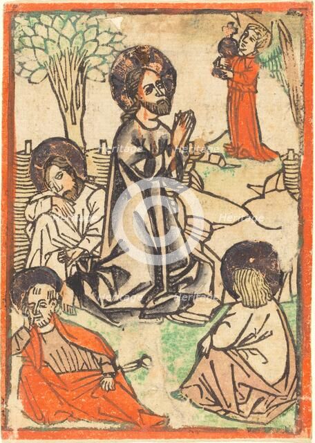 Christ on the Mount of Olives, c. 1460. Creator: Unknown.