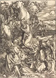 Christ on the Mount of Olives, c. 1497/1499. Creator: Albrecht Durer
