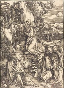 Christ on the Mount of Olives, c. 1497/1499. Creator: Albrecht Durer