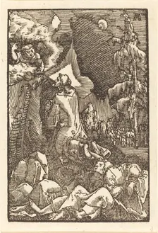 Christ on the Mount of Olives, c. 1513. Creator: Albrecht Altdorfer