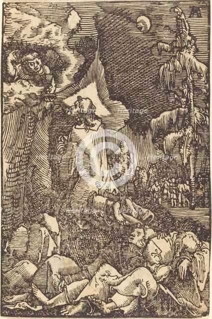 Christ on the Mount of Olives, c. 1513. Creator: Albrecht Altdorfer.