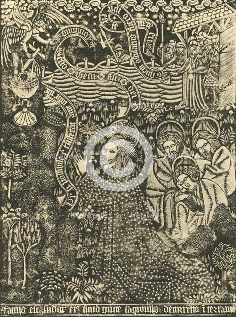 'Christ on the Mount of Olives (Dotted Print)', 1915. Creator: Unknown.