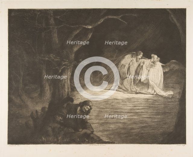 Christ on the Mount of Olives, late 18th-early 19th century. Creator: Vivant Denon.