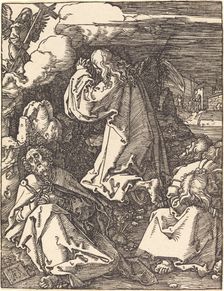 Christ on the Mount of Olives, probably c. 1509/1510. Creator: Albrecht Durer