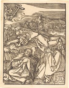 Christ on the Mount of Olives, probably c. 1509/1510. Creator: Albrecht Durer