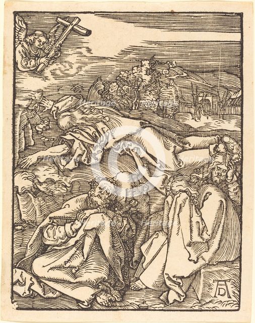 Christ on the Mount of Olives, probably c. 1509/1510. Creator: Albrecht Durer.