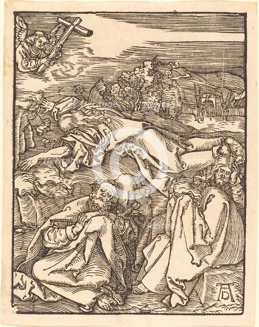 Christ on the Mount of Olives, probably c. 1509/1510. Creator: Albrecht Durer.