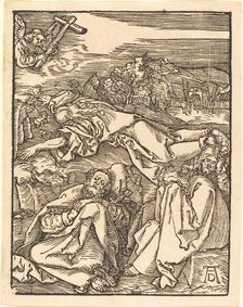 Christ on the Mount of Olives, probably c. 1509/1510. Creator: Albrecht Durer