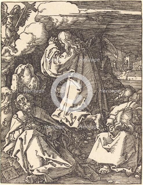 Christ on the Mount of Olives, probably c. 1509/1510. Creator: Albrecht Durer.