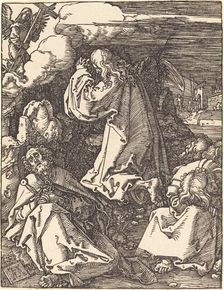 Christ on the Mount of Olives, probably c. 1509/1510. Creator: Albrecht Durer