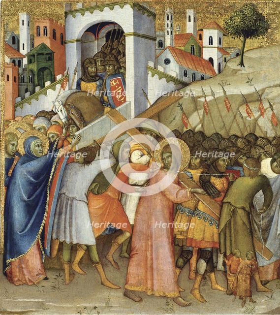 Christ on the Road to Calvary. Artist: Andrea di Bartolo (bef. 1389-1428)