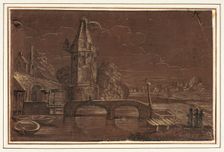 Christ on the Road to Emmaus, n.d. Creator: Unknown