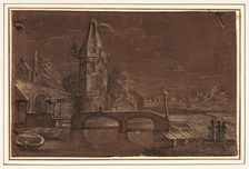 Christ on the Road to Emmaus, n.d. Creator: Unknown