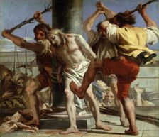 Christ at the Column, 1772. Artist: Tiepolo, Giandomenico (1727-1804)