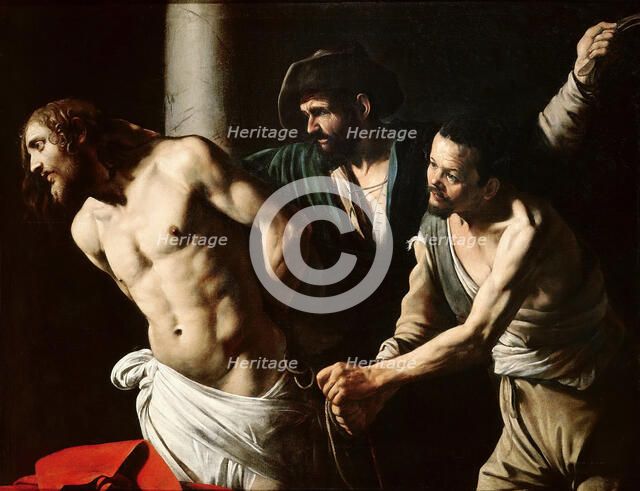 Christ at the Column, ca 1607.