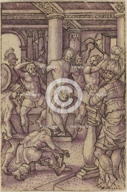 Christ at the Column. Creator: Virgil Solis.