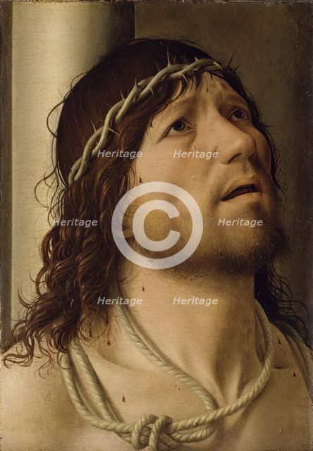 Christ at the Column. Artist: Antonello da Messina (ca 1430-1479)