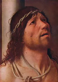 Christ at the Column c1476. Artist: Antonello da Messina