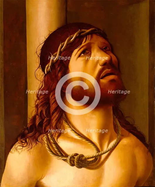 Christ at the Column, early 16th century. Creator: Antonio de Saliba.
