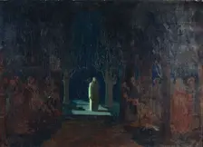 Christ at the Garden of Gethsemane. Artist: Kuindzhi, Arkhip Ivanovich (1842-1910)