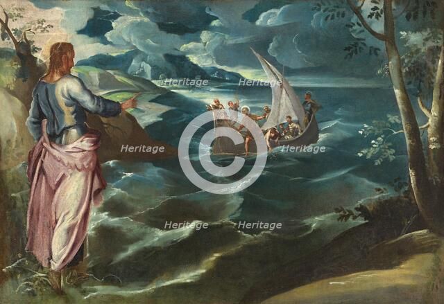 Christ at the Sea of Galilee, c. 1570s. Creator: Lambert Sustris.