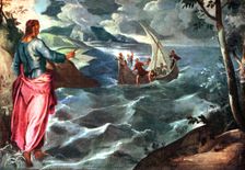 Christ at the Sea of Galilee c1575-1580, (1925).Artist: Jacopo Tintoretto