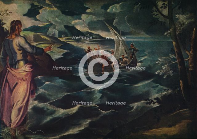 'Christ at the Sea of Galilee', c1575-1580.. Artist: Jacopo Tintoretto.