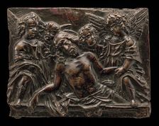 Christ Attended in the Tomb by Four Angels, c. 1500. Creator: Unknown