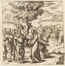 Christ Admonishes His Disciples, probably c. 1576/1580. Creator: Leonard Gaultier