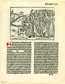 Christ, after His Transfiguration, Exorcises the Devil from the Lunatic, from Leven...1929. Creators: Unknown, Pieter van Os, Ludolph of Saxony, Wilhelm Ludwig Schreiber