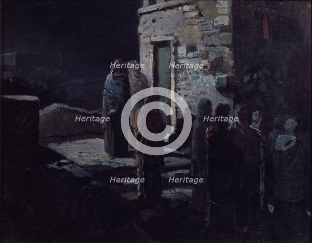 Christ after the Last Supper at Gethsemane, 1888. Artist: Ge, Nikolai Nikolayevich (1831-1894)