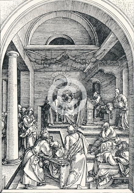 'Christ among the Doctors', 1506 (1906). Artist: Albrecht Durer.
